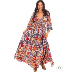 Free People Printed Dixie Maxi Dress - Size S - NWT ($250)!